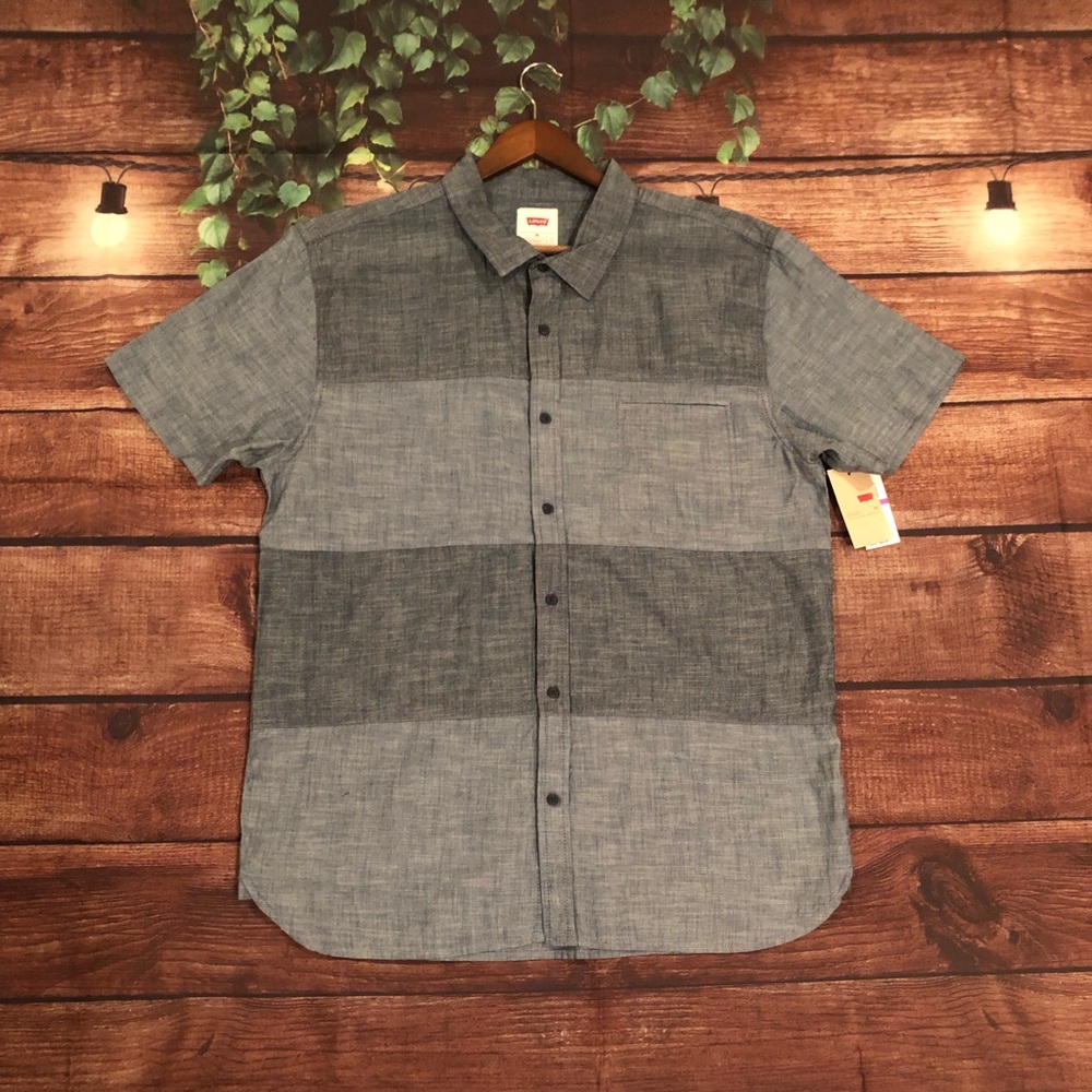Levi’s Martzen Chambray Colorblocked Shirt
